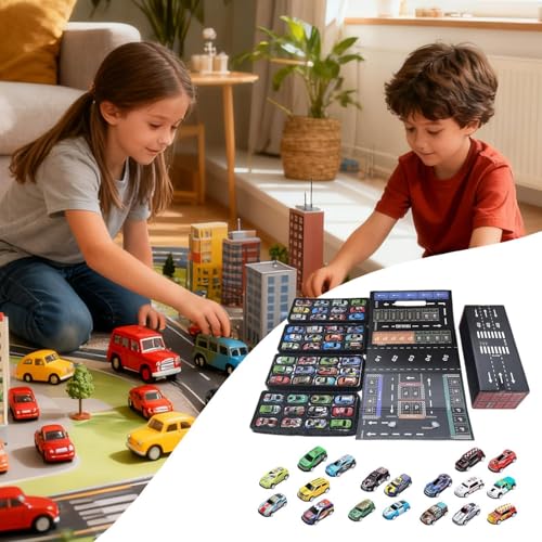 Voitures avec garage intégré en lot de 48 comme récompense
