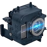 QUJXU ELP50 Replacement Projector Lamp for Epson ELPLP50/V13H010L50 Powerlite 84 84+ 825 825+ 826W 826W+ 85 85+ Lamp Bulb Replacement