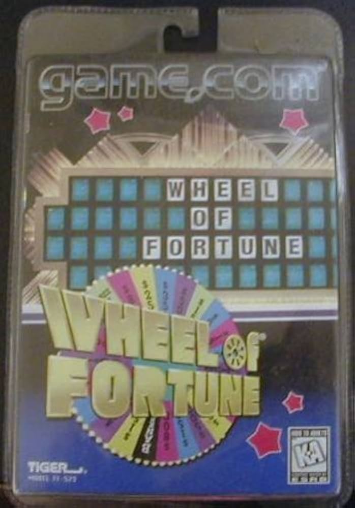 Amazon.com: Wheel of Fortune for Tiger Game.com System : Video Games Amazon.com: Wheel of Fortune for Tiger Game.com System : Video Games