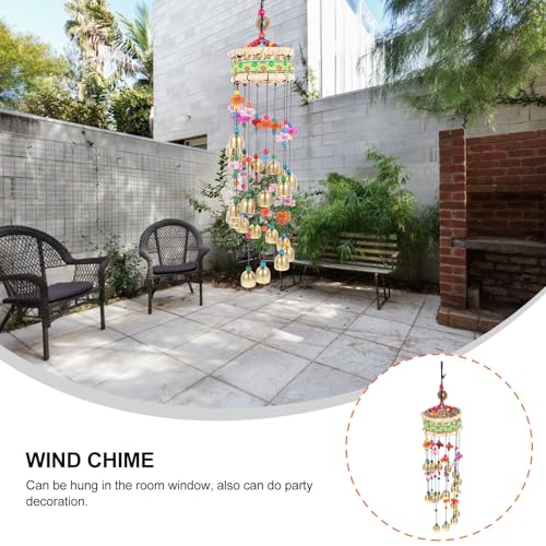 Carillón de viento para relajar el ambiente del hogar con cobre 4