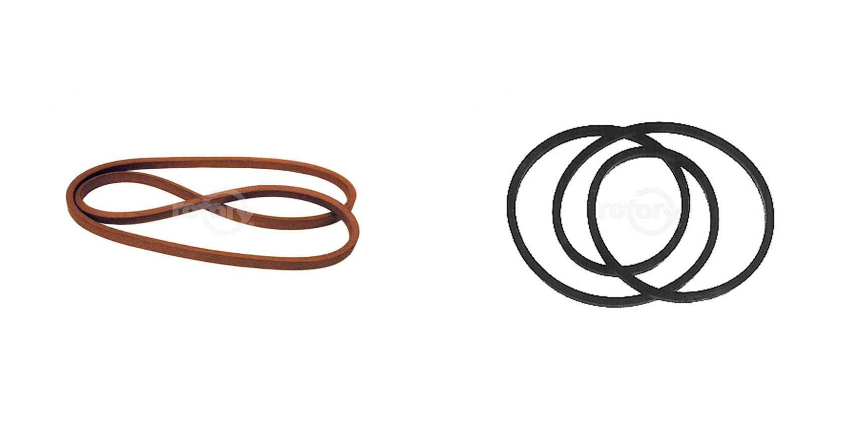 Set di cinghie di trasmissione primarie e secondarie rotative per MTD Cub Cadet 954-04001A 954-04002