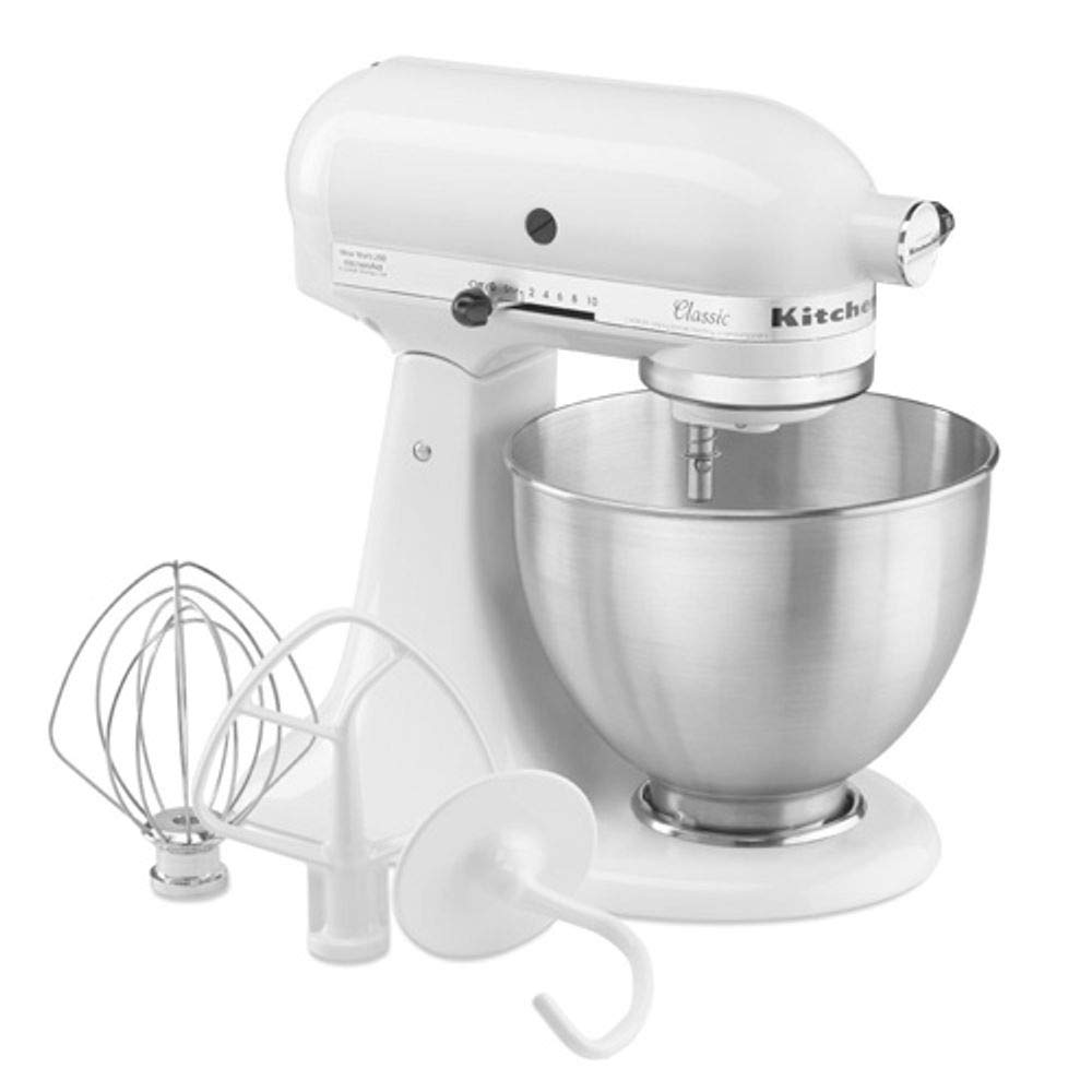 Batedeira Stand Mixer Classic Kitchenaid White Kitchenaid White