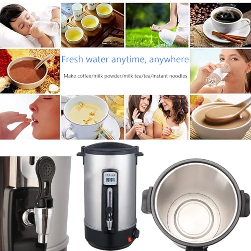 Dispensador eléctrico de café y té 30L acero inoxidable miniatura 7