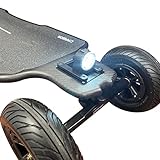 New Improved OFG Products Magnetic LED Skateboard Lights - Quick Easy Installation, Five Different LED Light Modes, Perfect for Night Time Cruising. 5 Hours Bright Light on a Single Charge.