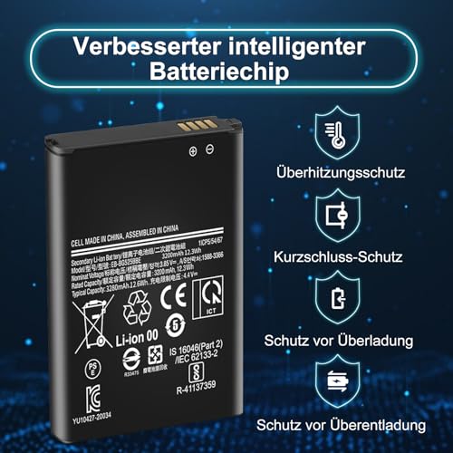 Batterie lithium-polymère 3200 mAh EB-BG525BBE Galaxy G525F - 5