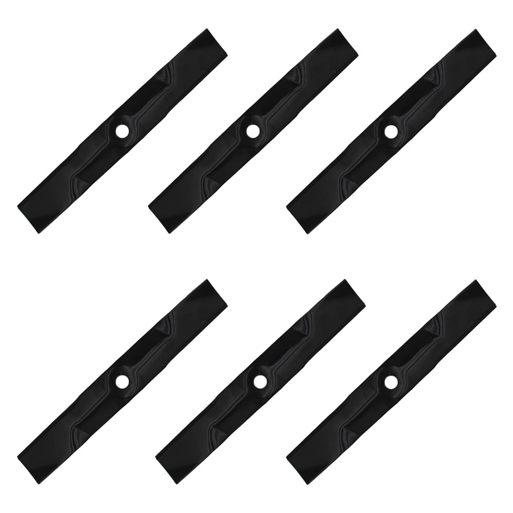(6) M145476 Replacement Mower Blade Fits John Deere LX255 LX266 LX277 LX280 LX288