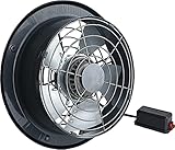 Max. Volumenstrom 2350 m3/h Axialventilator Axiallüfter 300mm Wandventilator Wandlüfter DRA-300 Abluft Zuluft Industrielüfter für Fenster und Wände Absauglüfter Bauventilatoren Fensterventilatoren