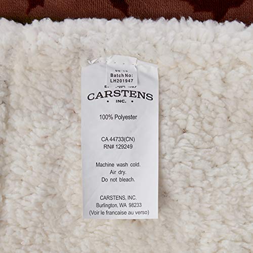 Carstens, Inc. Patchwork Lodge Plush Bedding Set, Twin #TOP5