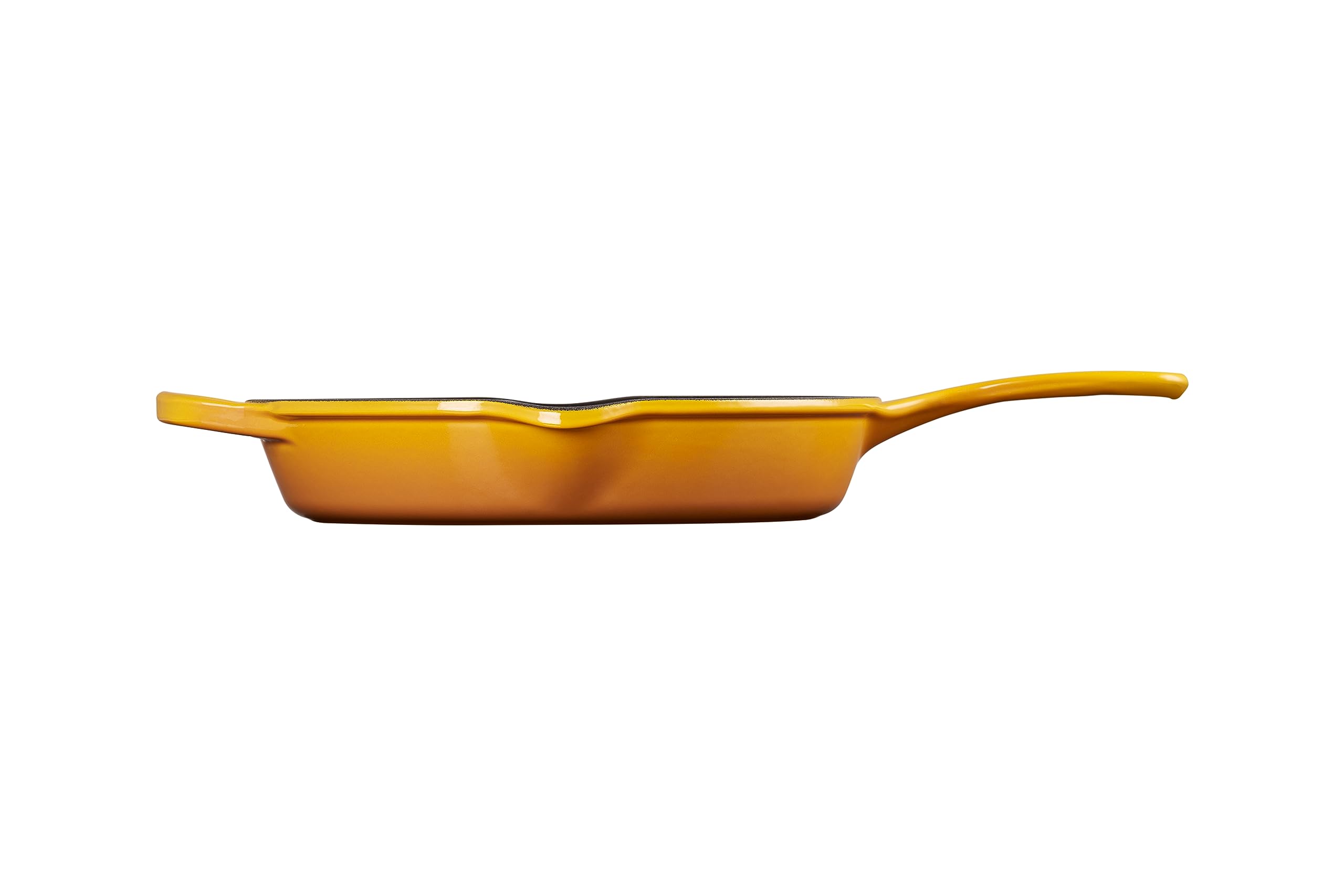 LE CREUSET Signature Hohe Brat- und Servierpfanne aus Gusseisen, für alle Herdarten und Backöfen, 26 cm, 2 Liter, Nectar, 20187266720422
