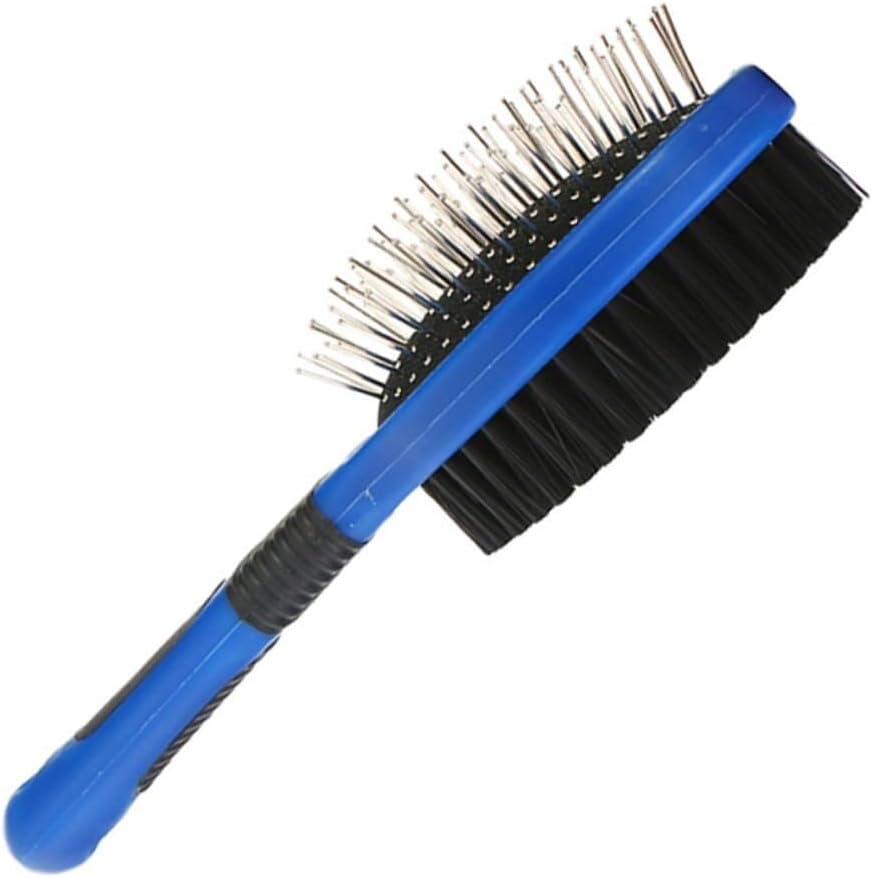 POLGDW 2pcs Pet Hair Removal Comb Dog Grooming Brush Dog Cleaning Comb Cat Cleaning Brush Puppy Hair Remover Pet Shampoo Cat Undercoat Brush Cat Hair Brush Dog Stain Pet Brush Plastic