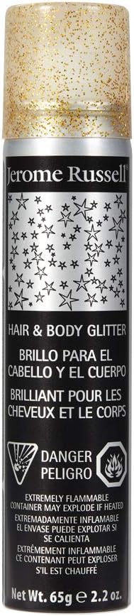 Hair and Body Glitter Spray, Gold, 2.2 Fluid Ounce