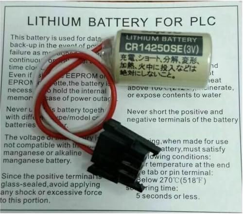 MXCSELLERS [10-Pack] CR14250SE 3V Lithium Battery for FDK CR14250SE 1/2AA Battery for Backup Power Supply, 3Pin Plug by MXCSELLERS - Image 6