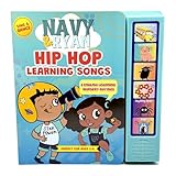 Hip Hop Nursery Rhyme Sound Book for Toddlers & Kids by Navy & Ryan Interactive English Learning Musical Book | Teaches First Words, Rhythm, Early Language Development, and Bilingual Skills (Ages 1-6)
