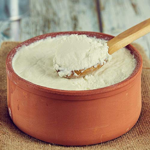 Clay Yogurt Pot, Inner Glazed Terracotta Cookware, Earthen Casserole Bowls for Oven Cooking, Terra Cotta Deep Pan for Baking, Open-No Lids (Large 2.10 qt) - Thumbnail 7