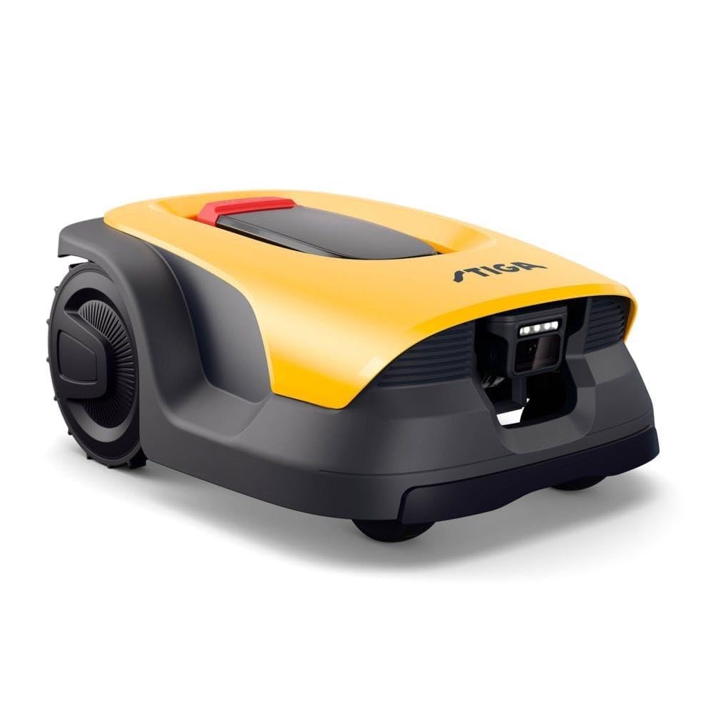 STIGA A A 6v Robot cortacésped autónomo, 600 m², 18 cm - Tecnología Inteligente Vista basada en AI, Navegación GPS RTK - Huertos pequeños de hasta 600 m²