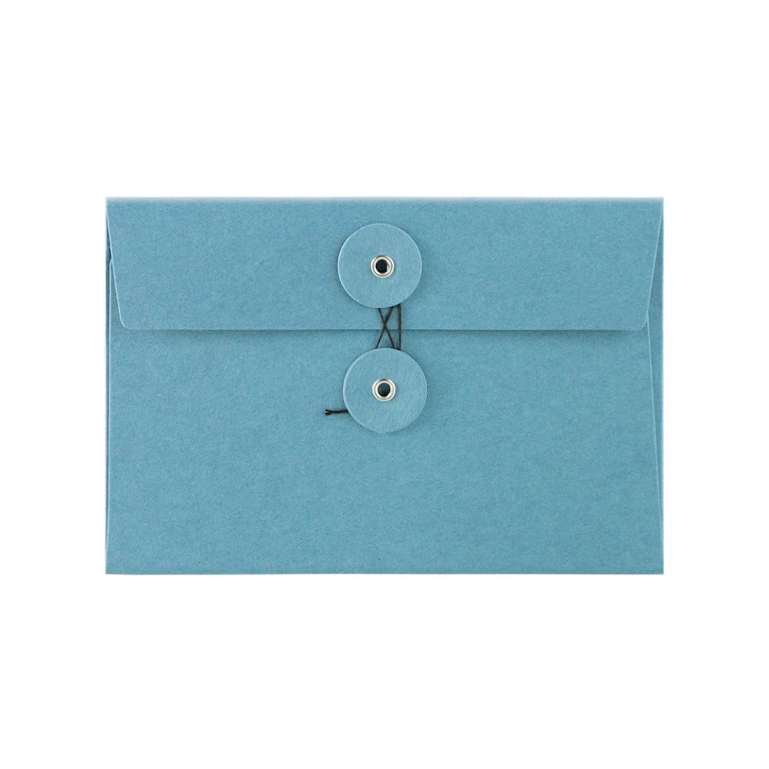 5/10Pcs Vintage Kraft Paper Envelopes File Folders, A4/A6 Thicken Colored Paper Bag Portfolio File Organizer with String Closure File Folders Invoice Storage Bag Document Bag for Office School Home
