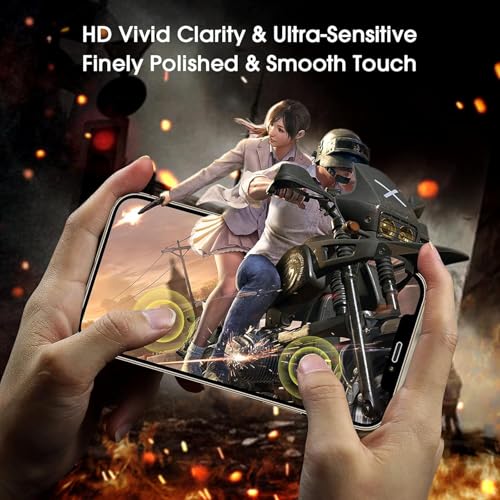 Image of OHAYO Tempered Glass Screen Protector for iPhone X /XS / 11 Pro (5.8 inch) - 9H Hardness, HD Clear, Bubble-Free, Case-Friendly, Scratch & Impact Resistant Protective Film