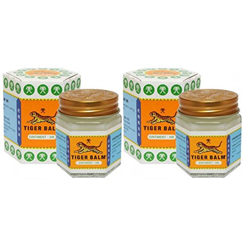 Three Pack Baume du Tigre (Tiger Balm) - Pack 2 pot 30gr Rouge + 1 pot 30gr Blanc