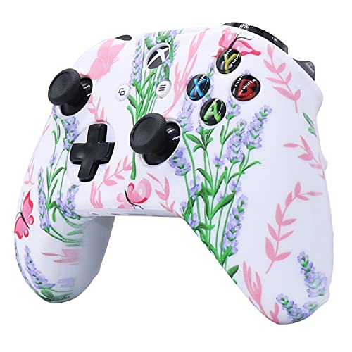 Image of RALAN Pink Controller Skins for Xbox One, Silicone Controller Cover Skin Protector Compatible for Xbox Ones Controller
