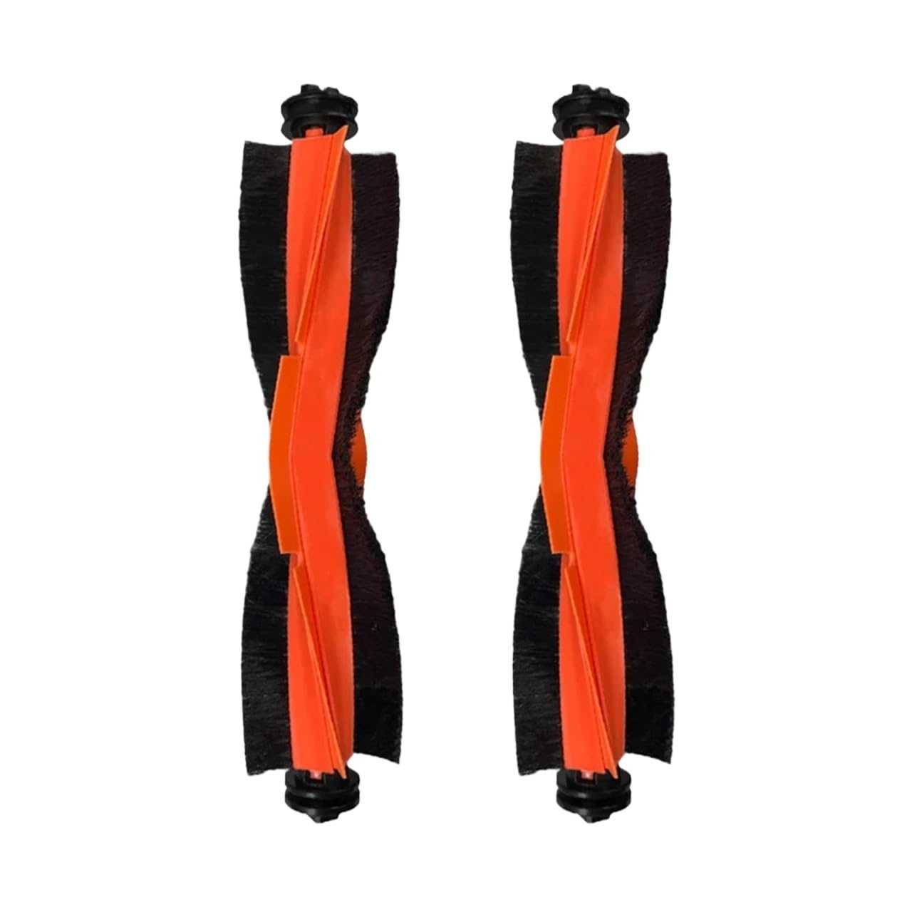 XYMURVVD Robot Vacuum Filter Roller Brush Main Brush, Compatible For MOVA，Z50 Ultra, Compatible For Trouver，Z50 Ultra Vacuum Cleaner Spare Part(2pcs Brush red)