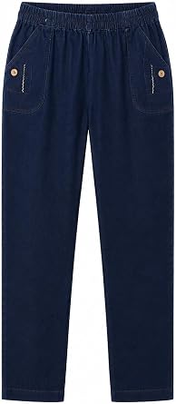 Women's Jeans Pull-On Stretch Denim Pant Plus Size 10–24
