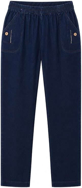 Women's Jeans Pull-On Stretch Denim Pant Plus Size 10–24