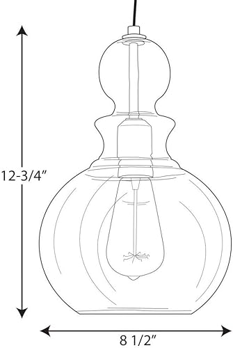 Vista 18 de Progress Lighting P5334-20 Staunton Colgantes, Bronce