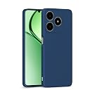 Pikkme Back Cover Camera Protection Shockproof Soft Matte Silicone Back Case for Realme C63 4G (Blue) gallery image