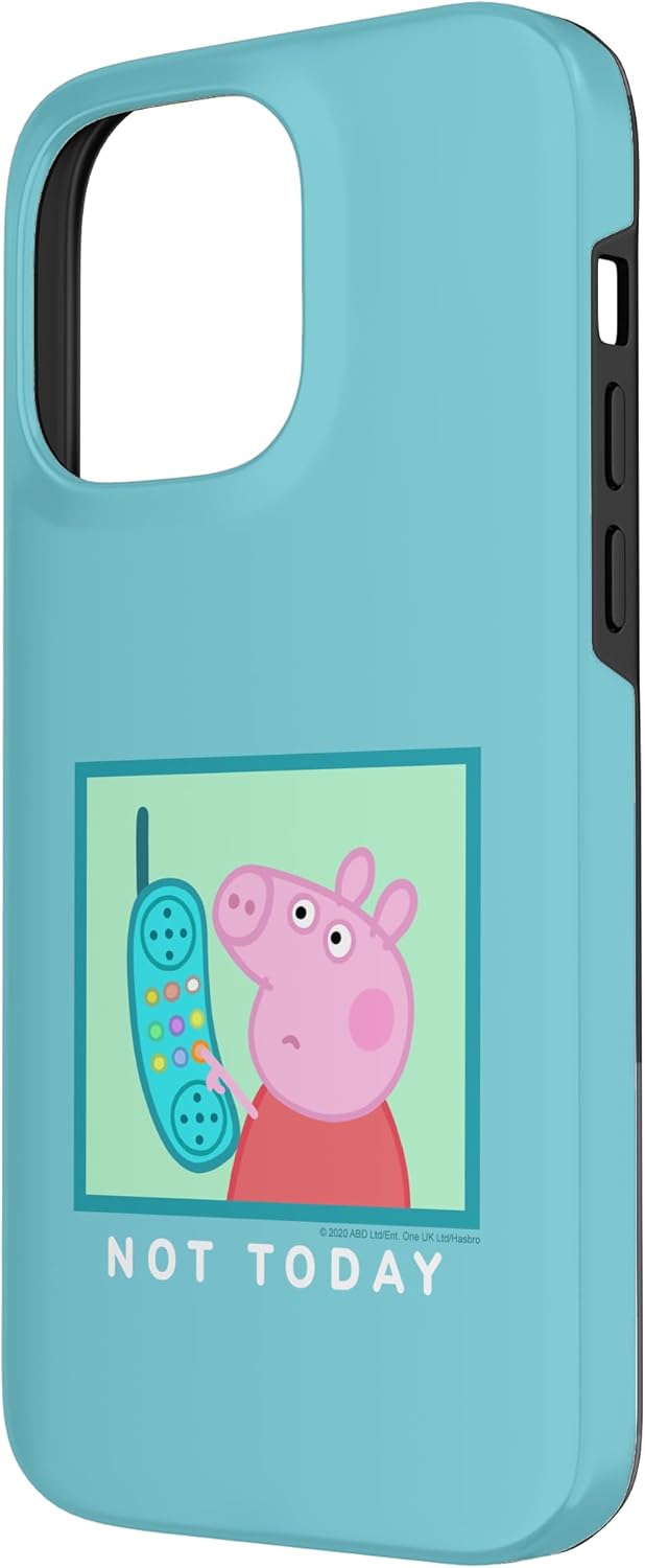 iPhone 14 Pro Max Peppa Pig Not Today Case