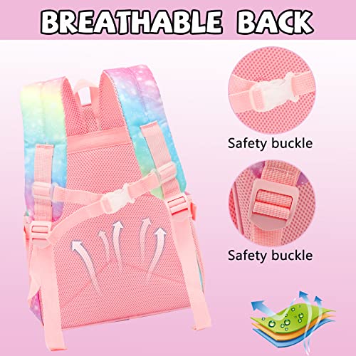 Image of Girls Backpack for Kids Elementary Bookbag Girly School bag Children Laptop Bag