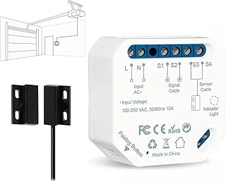 Garage Door Switch Tuya Smart Life New Wireless Garage Door Controller Opener Remote WiFi Switch Voice Control Home No Hub Needed