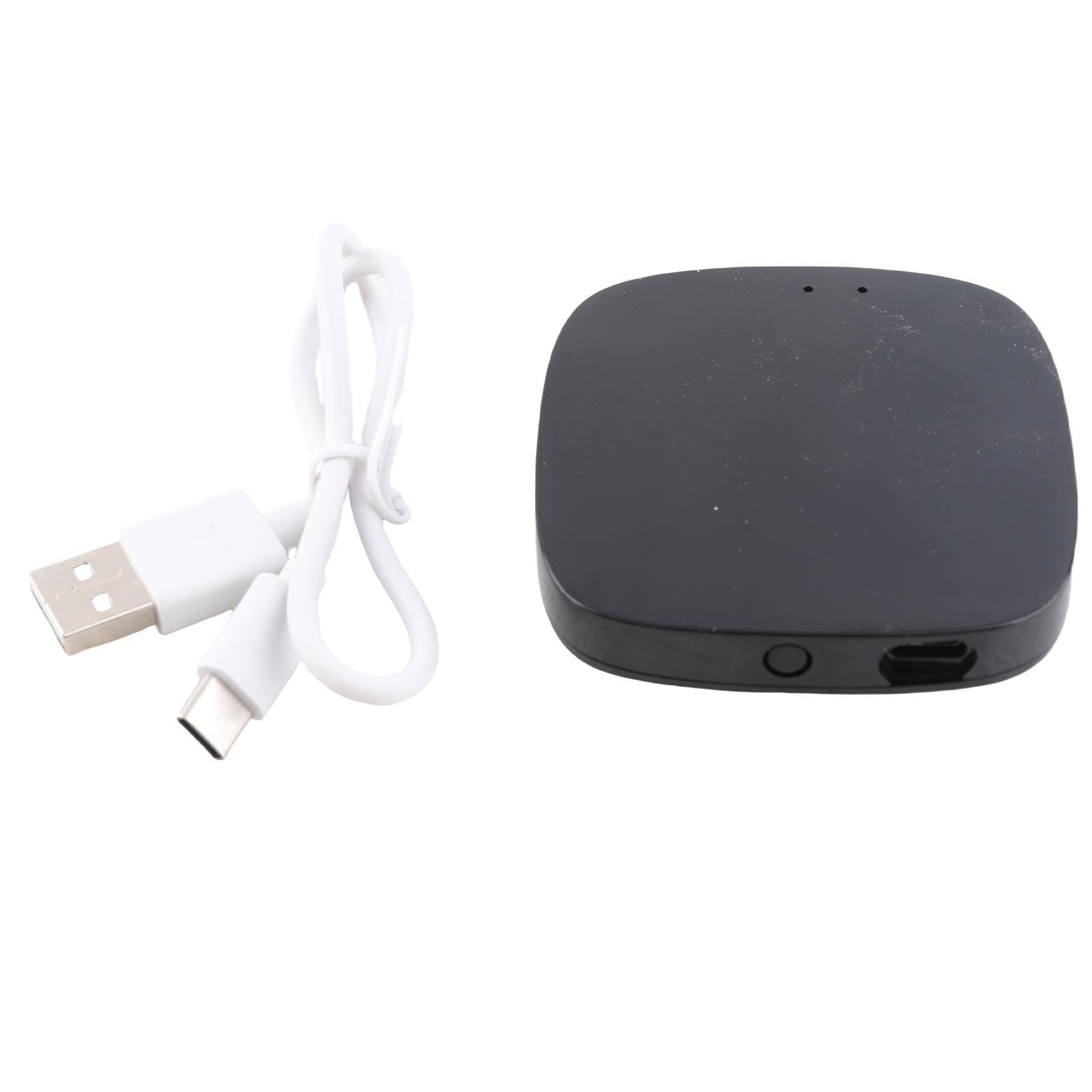 Generic Hub per Dispositivi Intelligenti Facile da Installare e Controllo Tramite App per il Domestico 2.0 per WiFi Smart Controller Remoto per Assistant Compatibile (BLACK)