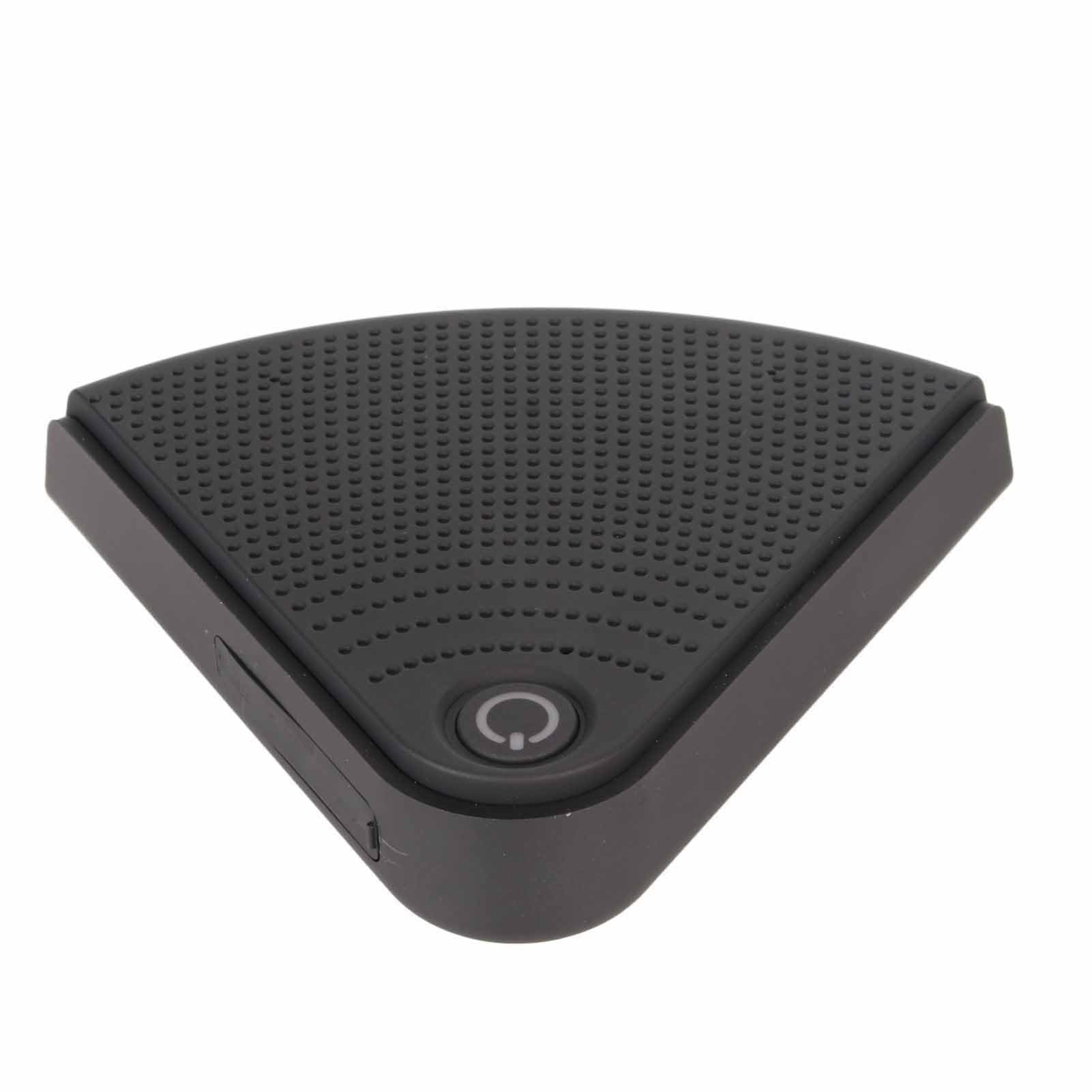 Altoparlante e Microfono per Conferenze, Vivavoce Bluetooth USB Omnidirezionale a 360 Gradi, Dispositivo per Chiamate in Conferenza con Rilevamento Automatico del Rumore e HD a Doppia