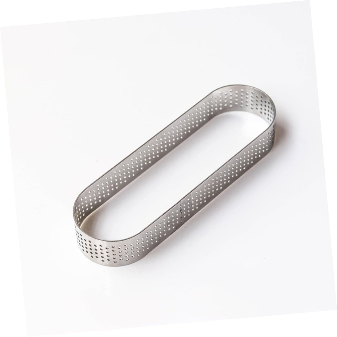 ABOOFAN 2Pcs Stainless Steel Oval Tartlet Molds Baking Tools for Mousse Fruit Pies and Quiche Easy Desserts