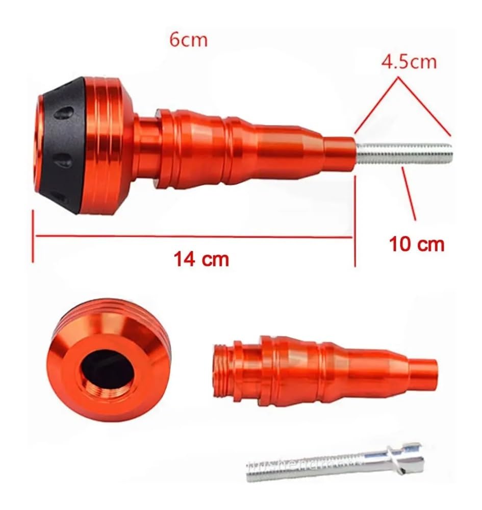 Moto Tamponi Paratelaio Barra Di Protezione Anticaduta Universale Da 10 Mm Per Telaio M10, Motore Moto, 1 Pezzo/2 Pezzi