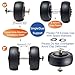 Luggage Suitcase Wheels Replacement Kit, 4 Pieces, 2 inch/50mm TPE Bearing Wheels, Lightweight, Smooth Inline Casters and Spinners for Suitcases, Trolley Bags