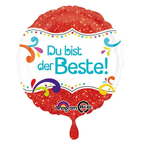Preisvergleich Produktbild amscan 3409201 Folienballon Du bist der Beste