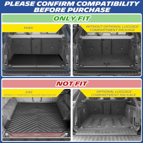 Image of Michelin Vehicle Mats for 2019-2026 BMW X5 PHEV, 5 Seats Floor Mats | Not Fit 7 Seats /Gas /Luggage Compartment, Custom Fit, All-Weather TPE Accessories Floor&Trunk Mat Cargo Liner, 4PCS, Premier