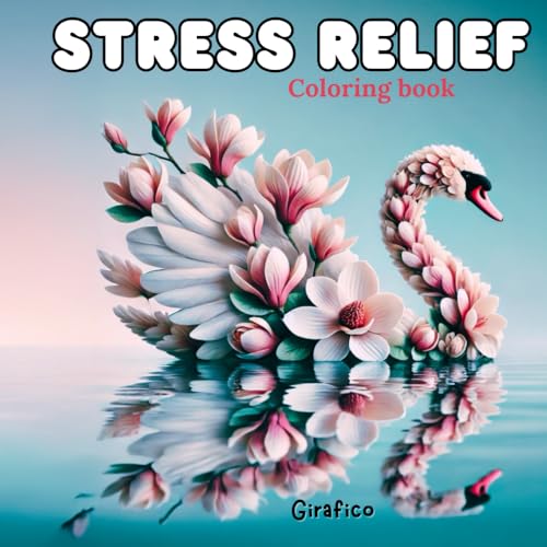 Stress Relief Coloring book for Adults: with Animals, Flowers, Mindfulness Patterns, Inspired Designs And Many More For Relaxation image 2