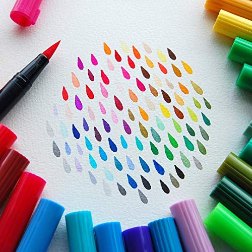 Tombow ABT-249 Fasermaler Dual Brush Pen mit zwei Spitzen, hunter green, 1 Stück (1er Pack)