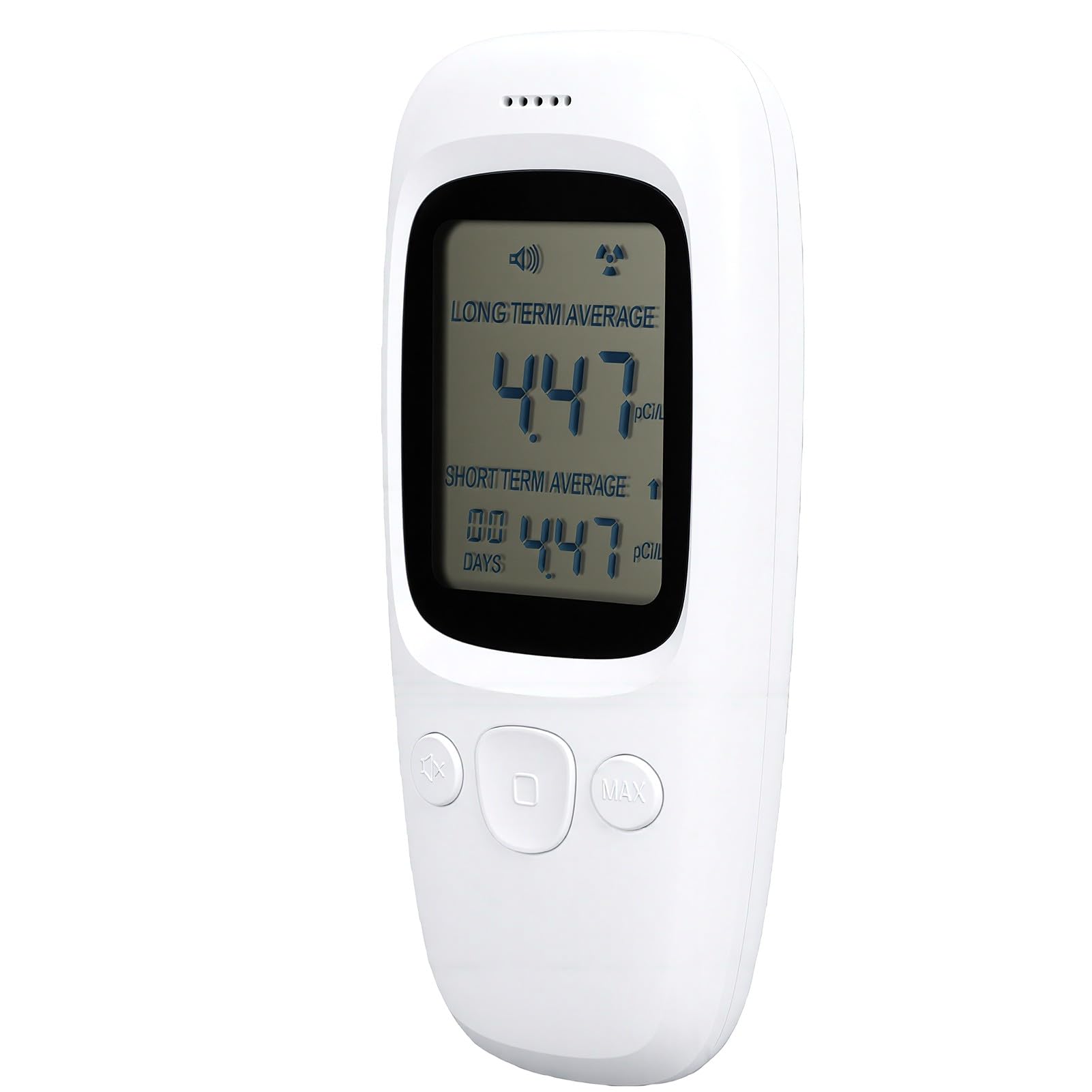 Jiawu Rilevatore Portatile di Radon, Monitor di Radon, Intervallo 0-270 PCi/L for Casa Seminterrato Ufficio