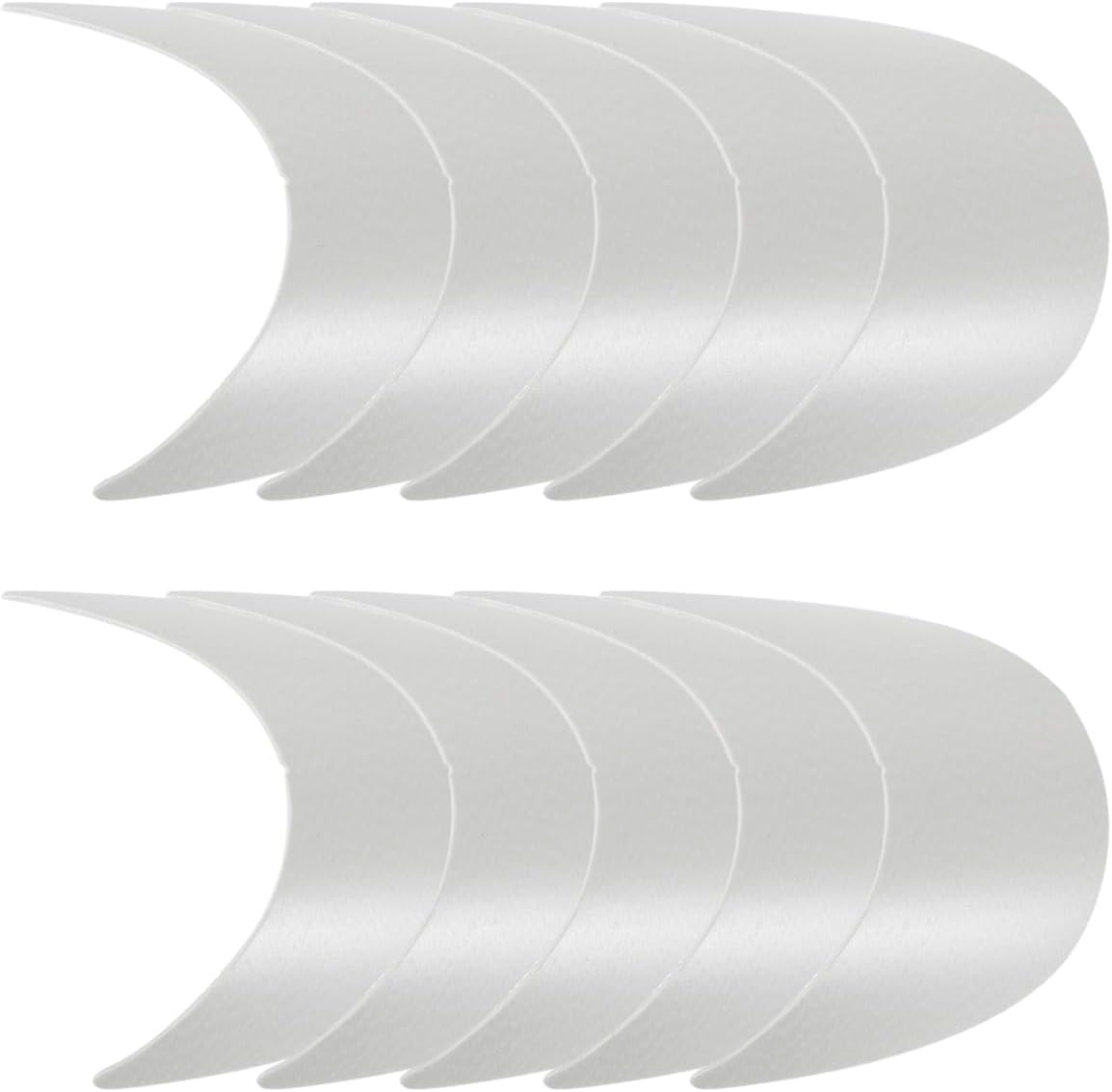 GALPADA 10pcs Peaked Cap Visor Trilby Hats Sun Hat with Sun Visors for Sun Shade Hats for Men Ladies Sun Hats for Women Insert Curve White Men and Women