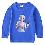 【MDNNUUNHH】アナと雪の女王 子供服 キッズ 冬服 女の子 長袖Tシャツ パーカー 長袖 子供 赤ちゃん ベビー服 トップス プルオーバー 綿 カジュアル 通園 通学 可愛い ガールズ 春秋 プレゼント