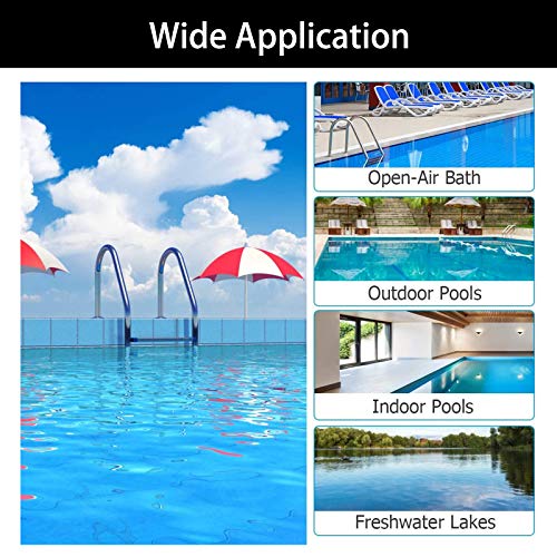 Escalera para piscina de acero inoxidable 3 peldaños antideslizante miniatura 7