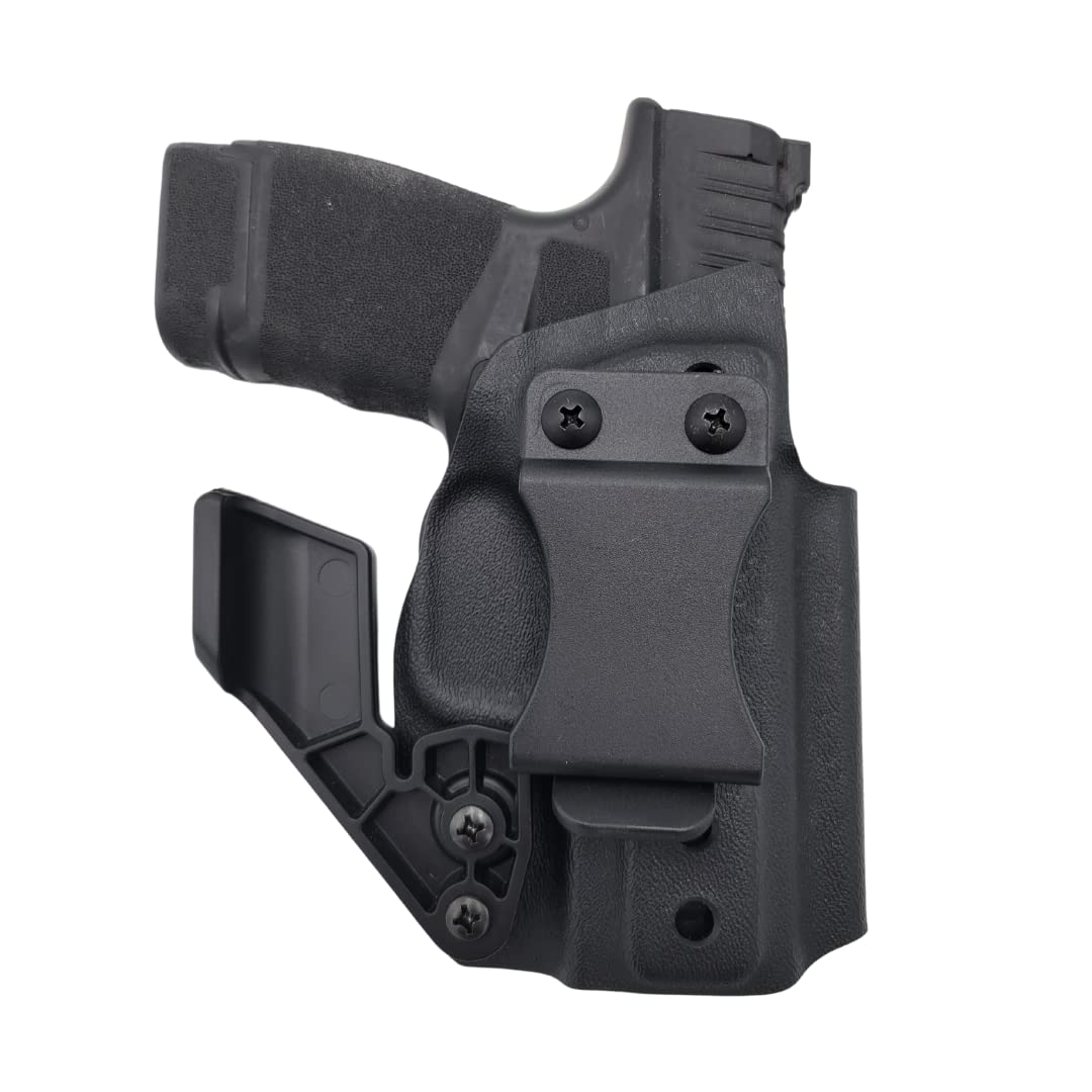 Jedburgh Kydex Appendix IWB Holster fits Hellcat Pistol by Springfield - Right Hand | Inside Waistband for Concealed Carry | Adjustable Cant and Retention