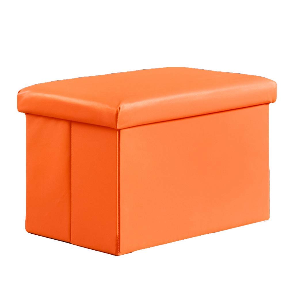 Pouf rangement similicuir pour gagner de la place et ranger le salon