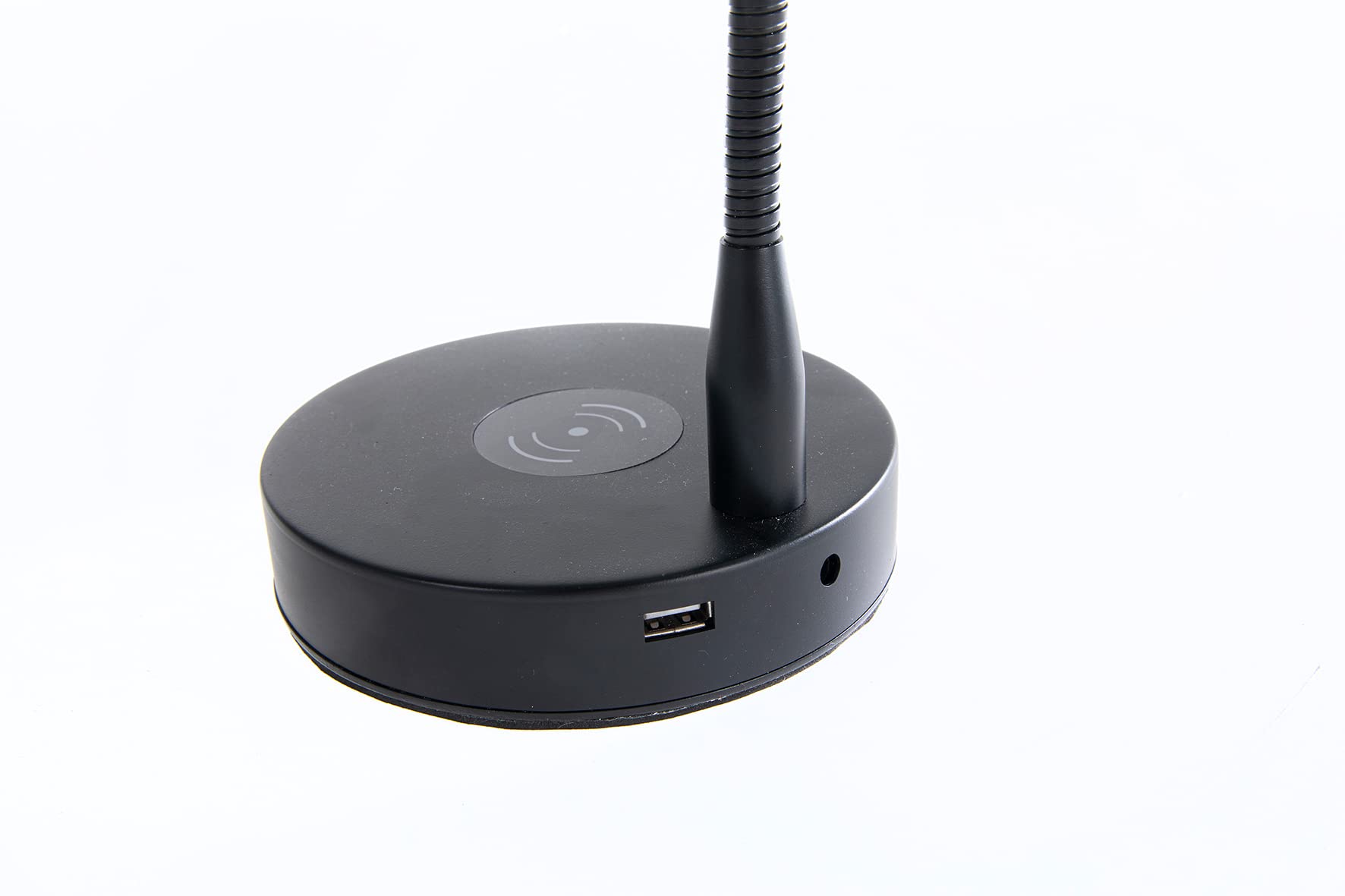 GEWA Piano Light PL-39, lampada, luce da leggio (dimmerabile, facile da regolare, sostenibile e a risparmio energetico, presa di ricarica USB inclusa, adattatore di rete incluso), nero opaco