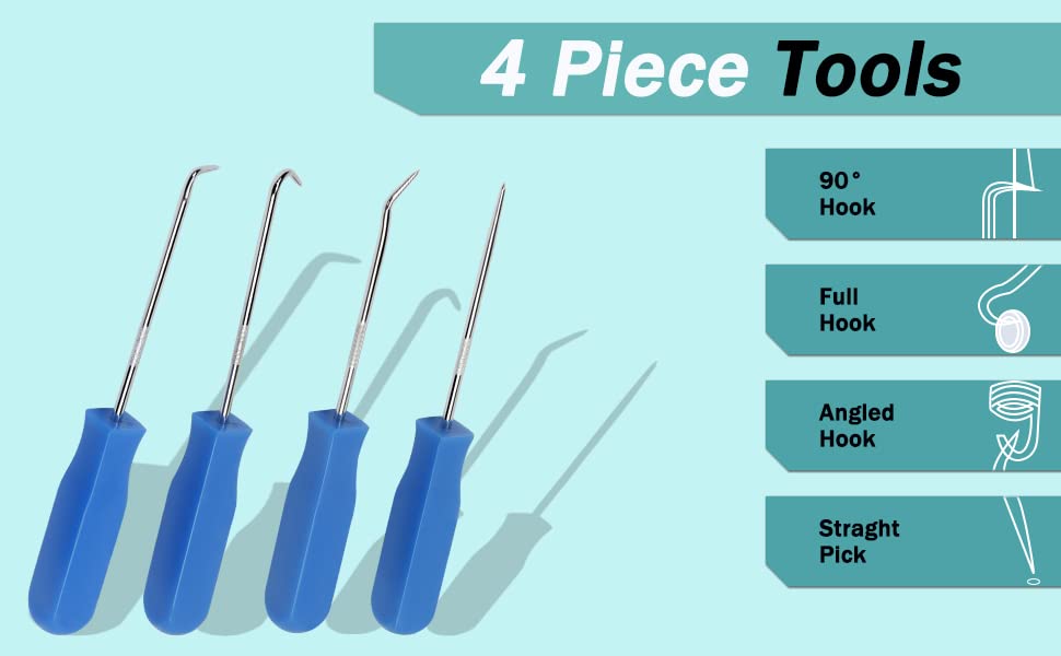 Miniatura 8 de Kit surtido de 826 piezas de juntas tóricas en 32 tamaños con 4 ganchos, kit de juntas métricas para reparación o sellado de grifos automotrices