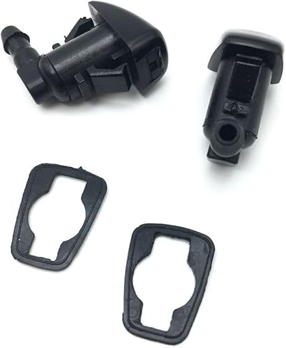 Miniatura 9 de Kit de 2 boquillas para limpiaparabrisas delantero para Grand Cherokee 2005-2013, Mitsubishi Galant 2009-2012, sustituye a 55079049AA