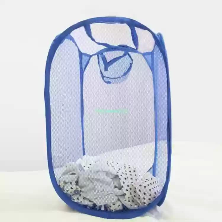 Image of Nylon Mesh Laundry Basket, 20Ltr (Multi)